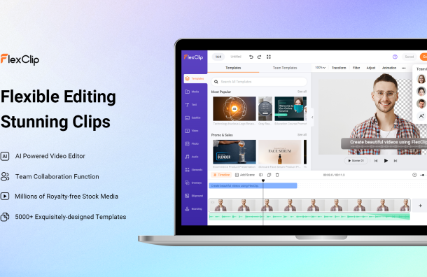 Unleash Your Inner Filmmaker: FlexClip's User-Friendly Video Editing